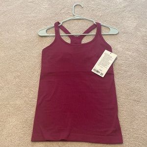 Lululemon Ebb to Street Tank size 6